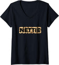 Funny Nettie Leopard Print Personalized Name Nettie V Neck Apparel Trending US Hot Right Now