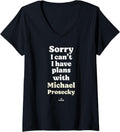 Womens Michael Prosecky Prospect Baseball Fan Gear V-Neck Apparel | Everyday Casual Wear