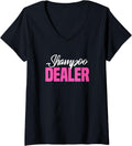 Womens Shampoo Dealer - Funny Natural Shampoo Maker Shampoo Lover V-Neck Apparel | Best Seller Pick | Comfort Daily Wear