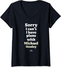 Womens Michael Henley Prospect Baseball Fan Gear V-Neck Apparel | Perfect Gift Idea