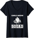 Candle Maker Hobby Wax Worker V-Neck Apparel | Trending 2025 | Perfect Gift Idea