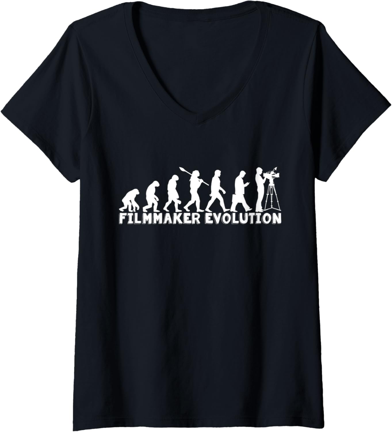 Womens Filmmaker Evolution Filmmaker V-Neck Apparel | Best Seller Pick | Must-Have Style