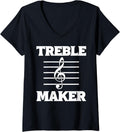 Treble Maker Instrumentalist V-Neck Apparel | Best Seller Pick | Aesthetic Fit