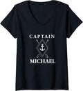 Womens Captain Michael V-Neck Apparel | Perfect Gift Idea
