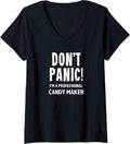 Womens Candy Maker V-Neck Apparel | Trending 2025 | Aesthetic Fit