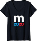 Womens m 2020 Michael Bloomberg 2020 V-Neck Apparel | US Best Seller
