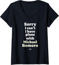 Womens Michael Romero Prospect Baseball Fan Gear V-Neck Apparel | US Best Seller