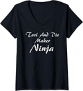 Womens Tool And Die Maker Tshirt Occupation Work V-Neck T-Shirt | Trending 2025 | Perfect Gift Idea