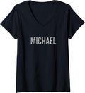 Womens MICHAEL V-Neck Apparel | Trending 2025