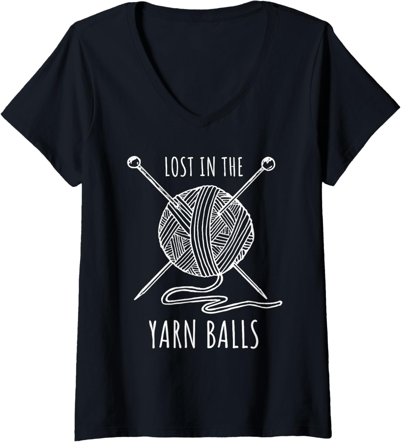 Crochet Yarn Manufacturer Meme Quote V-Neck Yarn Supply | Trending 2025 | Perfect for Crafters