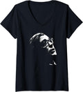 Womens TV Times Michael Caine Billion Dollar Brain 1967 V-Neck Apparel | Perfect Gift Idea