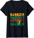 Womens Barrier Breaker History Maker V-Neck Apparel | High Search Volume | Must-Have Style