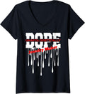 Womens Unappologetically Dope Jewelry-maker V-Neck Apparel | Best Seller Pick | Aesthetic Fit