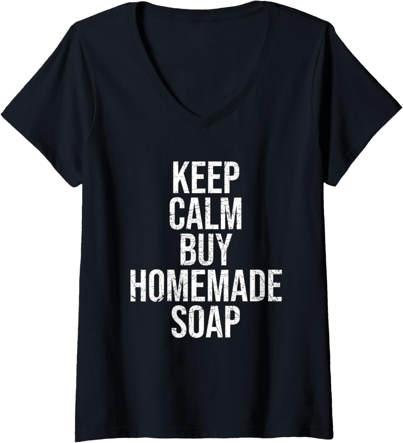Womens Soap Making Expert Soap Dealer Funny Soap Maker V-Neck Apparel | Best Seller Pick | Perfect Gift Idea