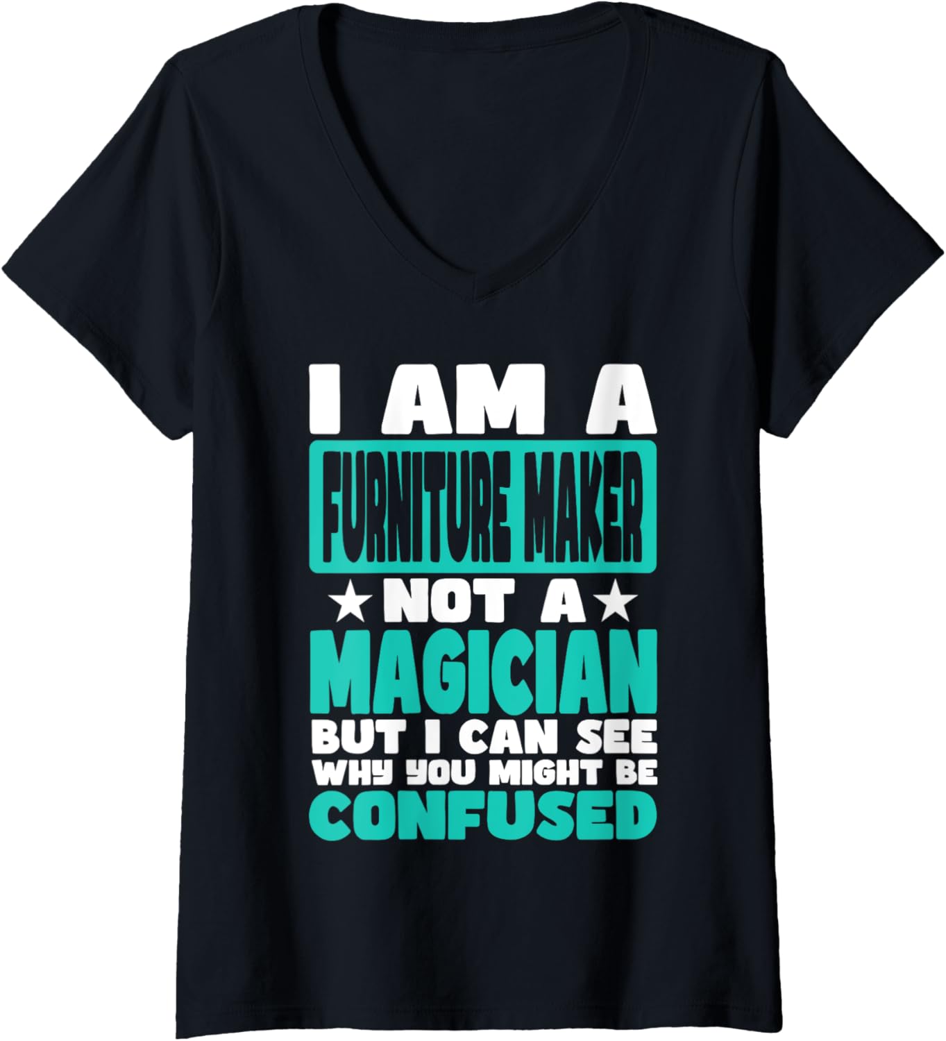 Funny Job Saying for Furniture Maker V-Neck Apparel | US Viral Style | Must-Have Style