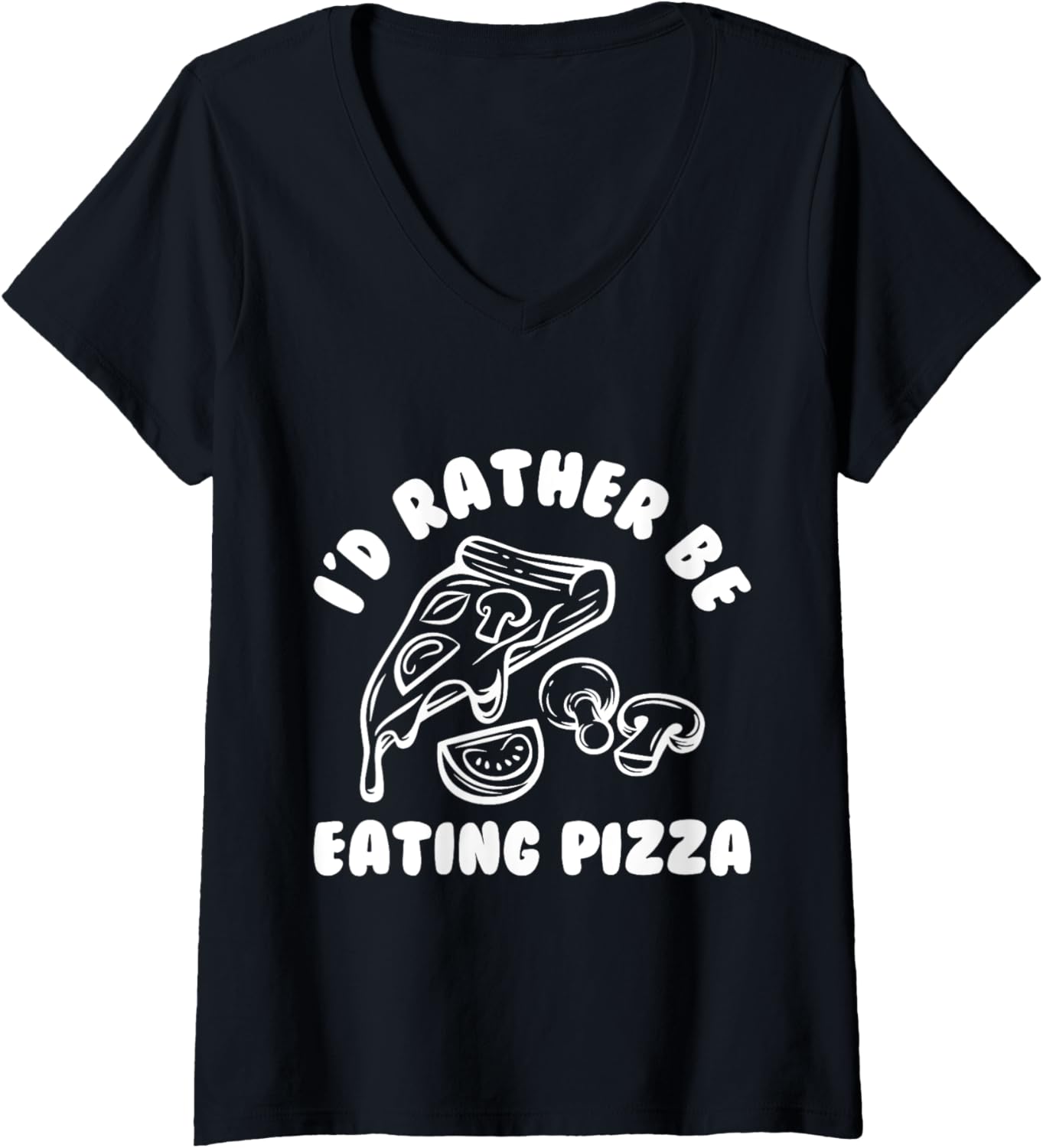 Womens Pizza Lover Pizza Maker V-Neck Apparel | High Search Volume | Aesthetic Fit