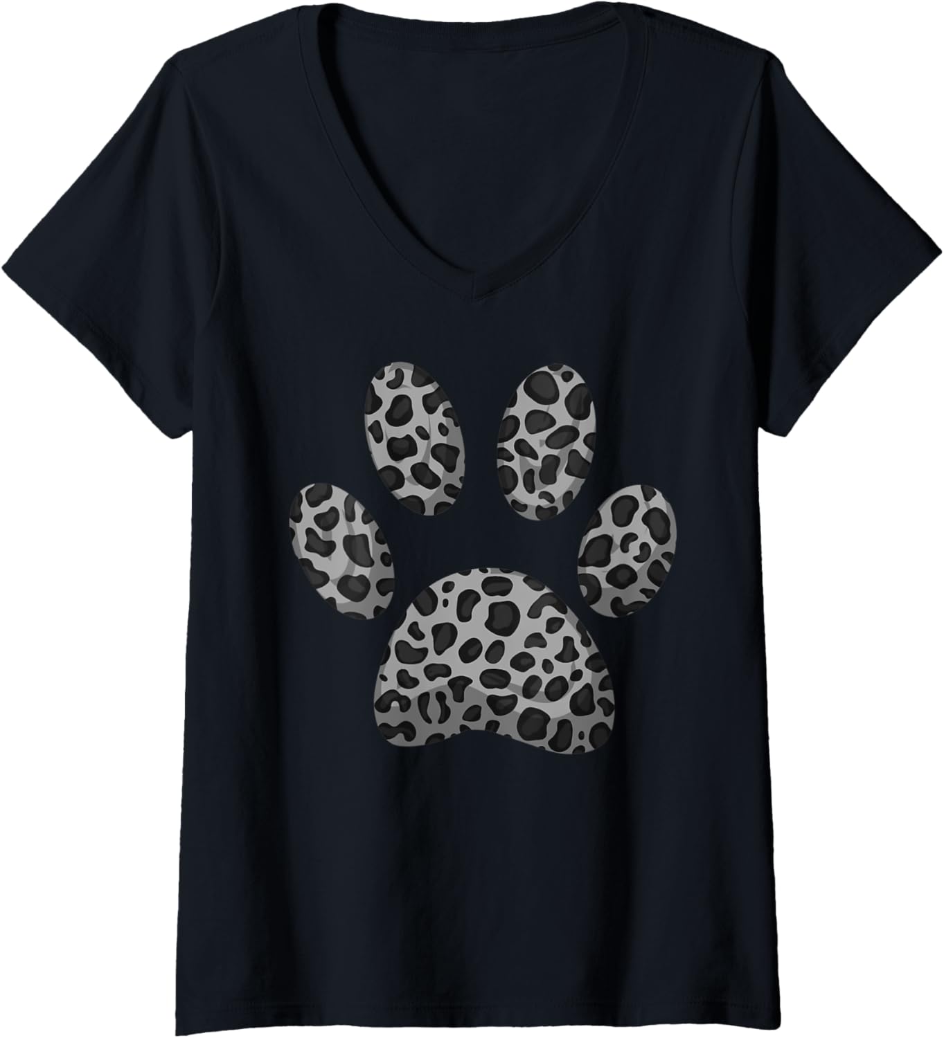 Womens Funny Leopard Print Paw Cool Cheetah Skin Boys Girls Gift V Neck Apparel Premium Print Best Seller Look
