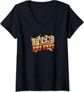Womens Cheetah Print Wild And Free V Neck Apparel High Search Demand Everyday Wear
