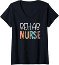 Womens Rehab Nurse Bohemian Cheetah Leopard Print Pattern V Neck Apparel High Search Demand US Top Pick