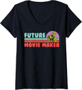 Womens Young Movie Makers Directors Future Movie Maker Movie Makers V-Neck Apparel | Trending 2025 | Comfort Daily Wear