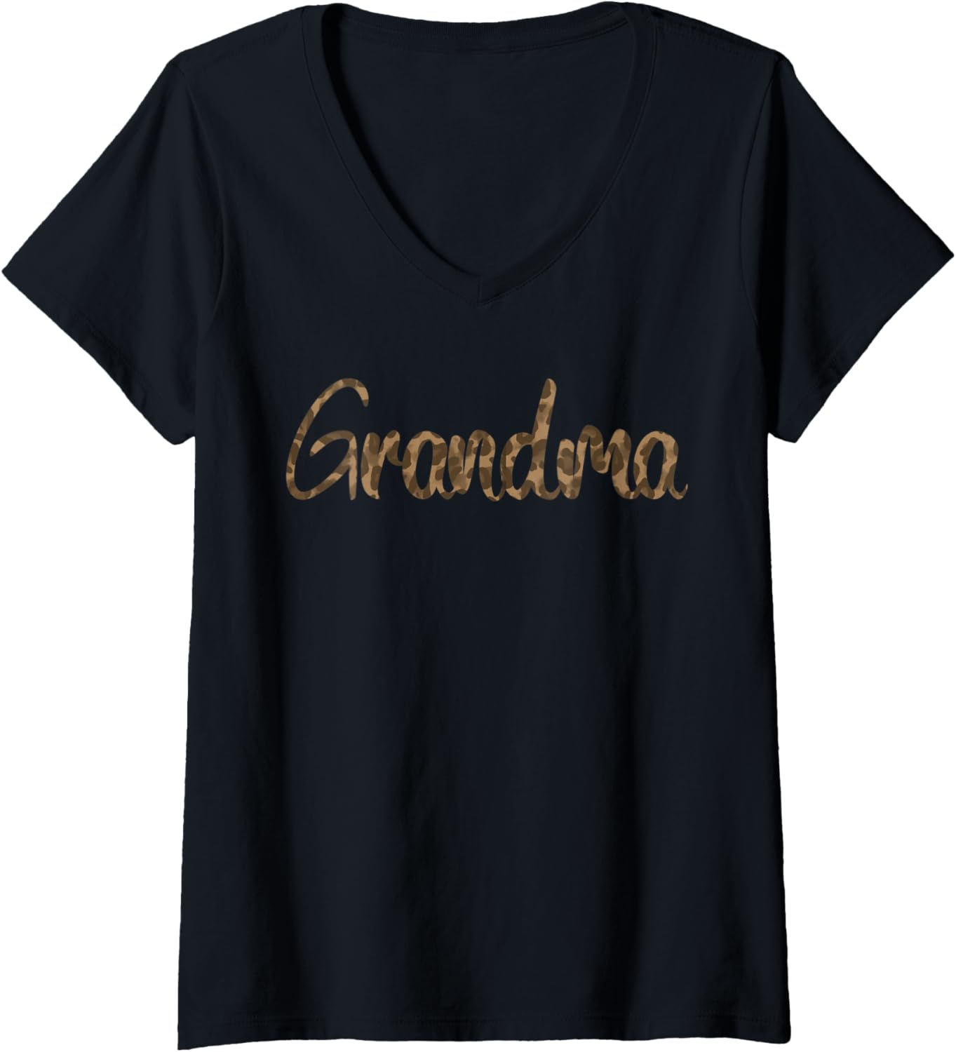 Womens Grandma Cheetah Print Heart V Neck Apparel High Search Demand US Top Pick
