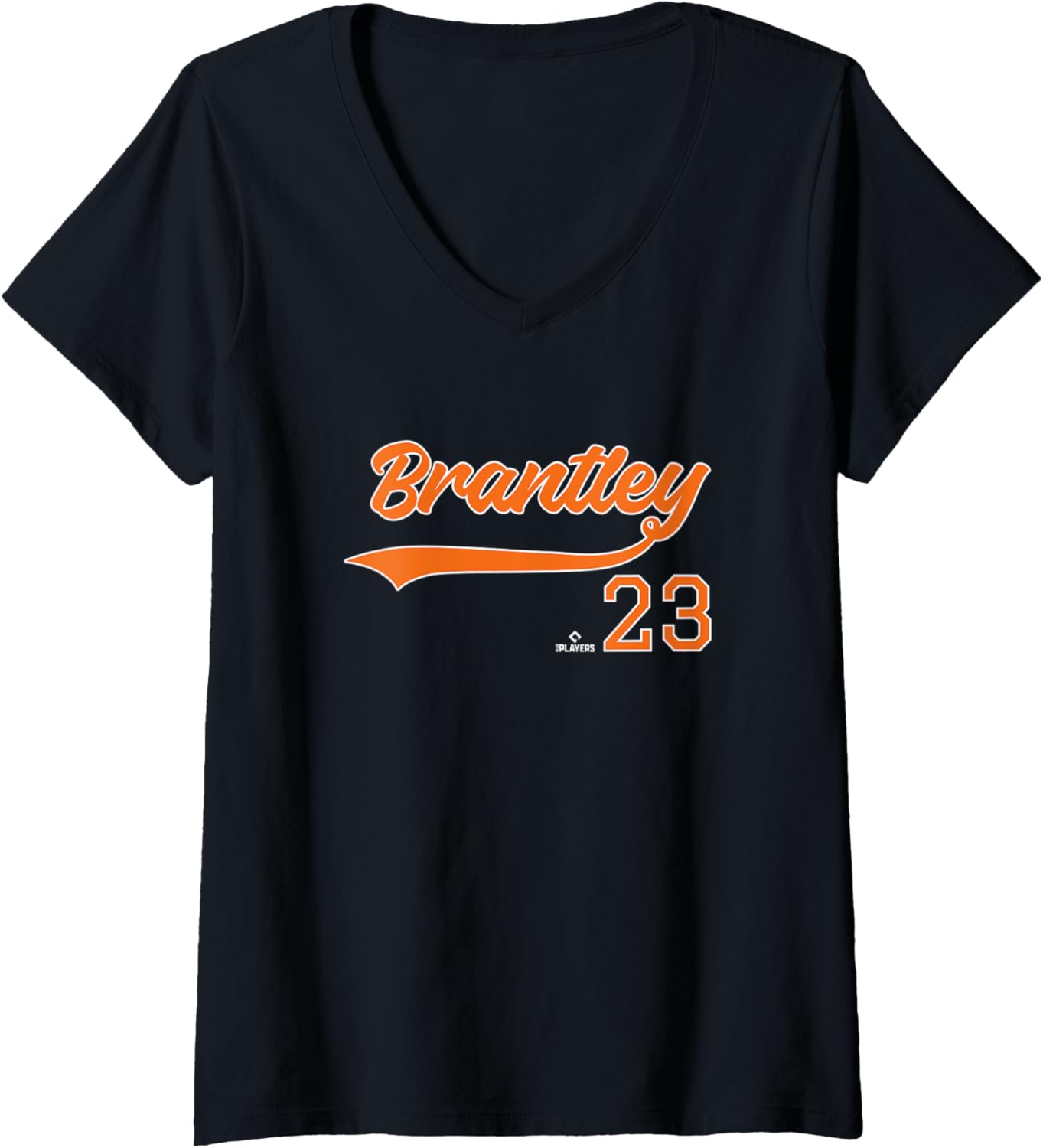 Womens Vintage Gameday Michael Brantley Houston MLBPA V-Neck Apparel | Trending 2025