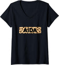 Funny Aida Leopard Print Personalized Name Aida V Neck Apparel Trending US Gift Ready
