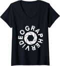 Womens Videographer Proud Videography Filmmaker Gift V-Neck Apparel | High Search Volume | Must-Have Style