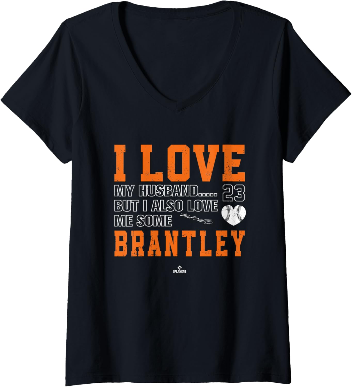 Love Me Some Brantley Michael Brantley Houston MLBPA V-Neck Apparel | Viral Streetwear Style