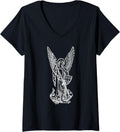 Michael The Archangel V-Neck Apparel | Trending 2025