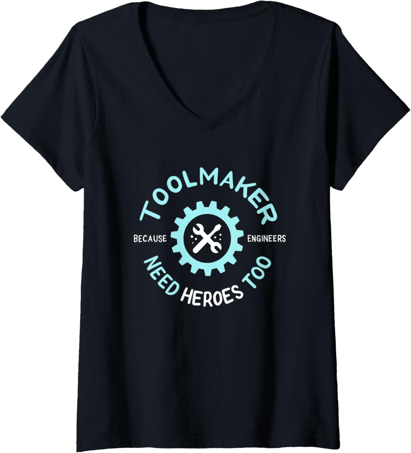 Womens Toolmaker Machinist Die Maker Technician V-Neck Apparel | Premium Quality | Comfort Daily Wear