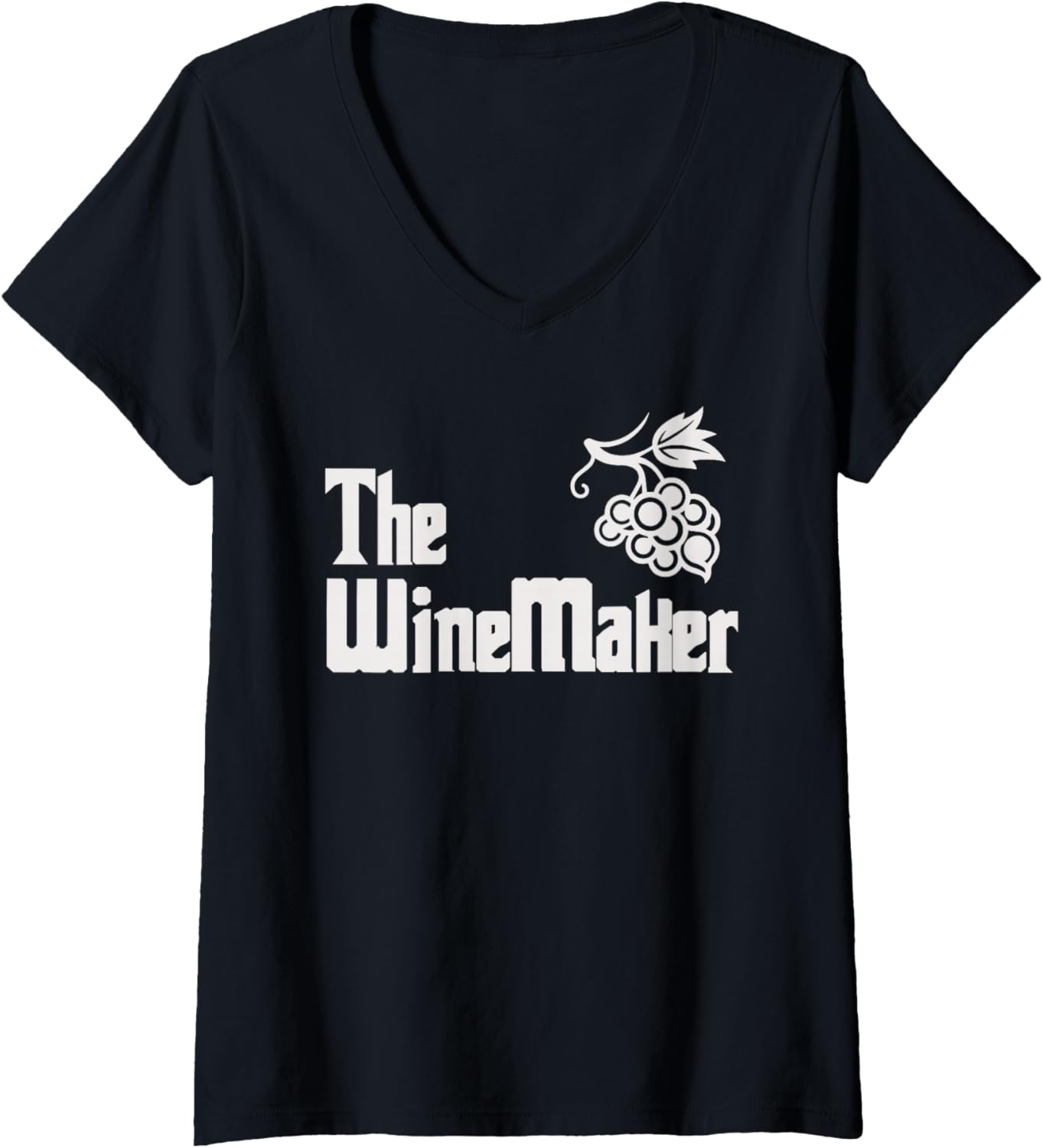 Womens The Winemaker Wine Maker Wine Making V-Neck Apparel | Best Seller Pick | Comfort Daily Wear