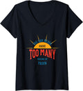 Womens Collecting Yarn, Funny Yarn Collector V-Neck Yarn Supply | Viral US Pick | Customer Favorite