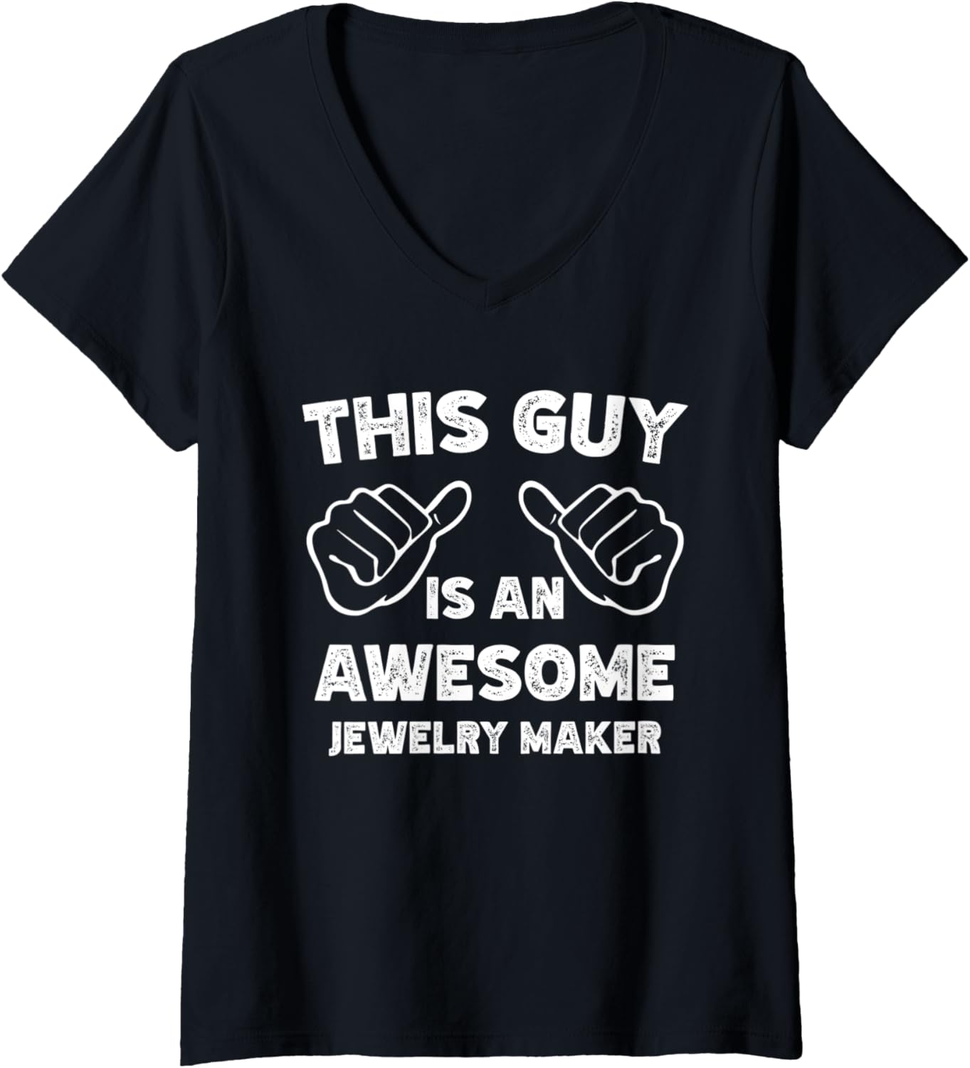 Womens This is what an awesome Jewelry maker look like V-Neck Apparel | Best Seller Pick | Perfect Gift Idea