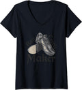 Womens Reel Treble Maker T-Shirt, Irish Dancing Gifts, Hard Shoes V-Neck T-Shirt | Trending 2025 | Perfect Gift Idea