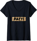 Funny Patti Leopard Print Personalized Name Patti V Neck Apparel Streetwear Style Everyday Wear