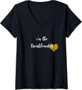 Womens I'm The Troublemaker V-Neck Apparel | US Viral Style | Must-Have Style