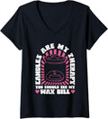Womens Candles Are My Therapy, See My Wax Bill - Candle Maker V-Neck Apparel | Best Seller Pick | Aesthetic Fit