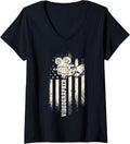 Womens Videographer Set Goal Videography Filmmaker Gift V-Neck Apparel | Best Seller Pick | Must-Have Style