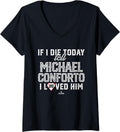 Womens I Loved Him Michael Conforto V-Neck Apparel | Perfect Gift Idea