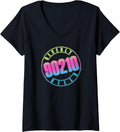 Womens Beverly Hills 90210 - Colorful Logo V-Neck Apparel | Premium Quality