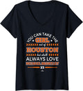 Womens She'll Always Love Michael Brantley Houston MLBPA V-Neck Apparel | Premium Quality