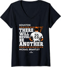 Womens Never Be Another Michael Brantley Houston MLBPA V-Neck Apparel | US Best Seller