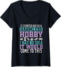 Womens Crochet Yarn Knitting Crocheting V-Neck Yarn Supply | Viral US Pick | Customer Favorite
