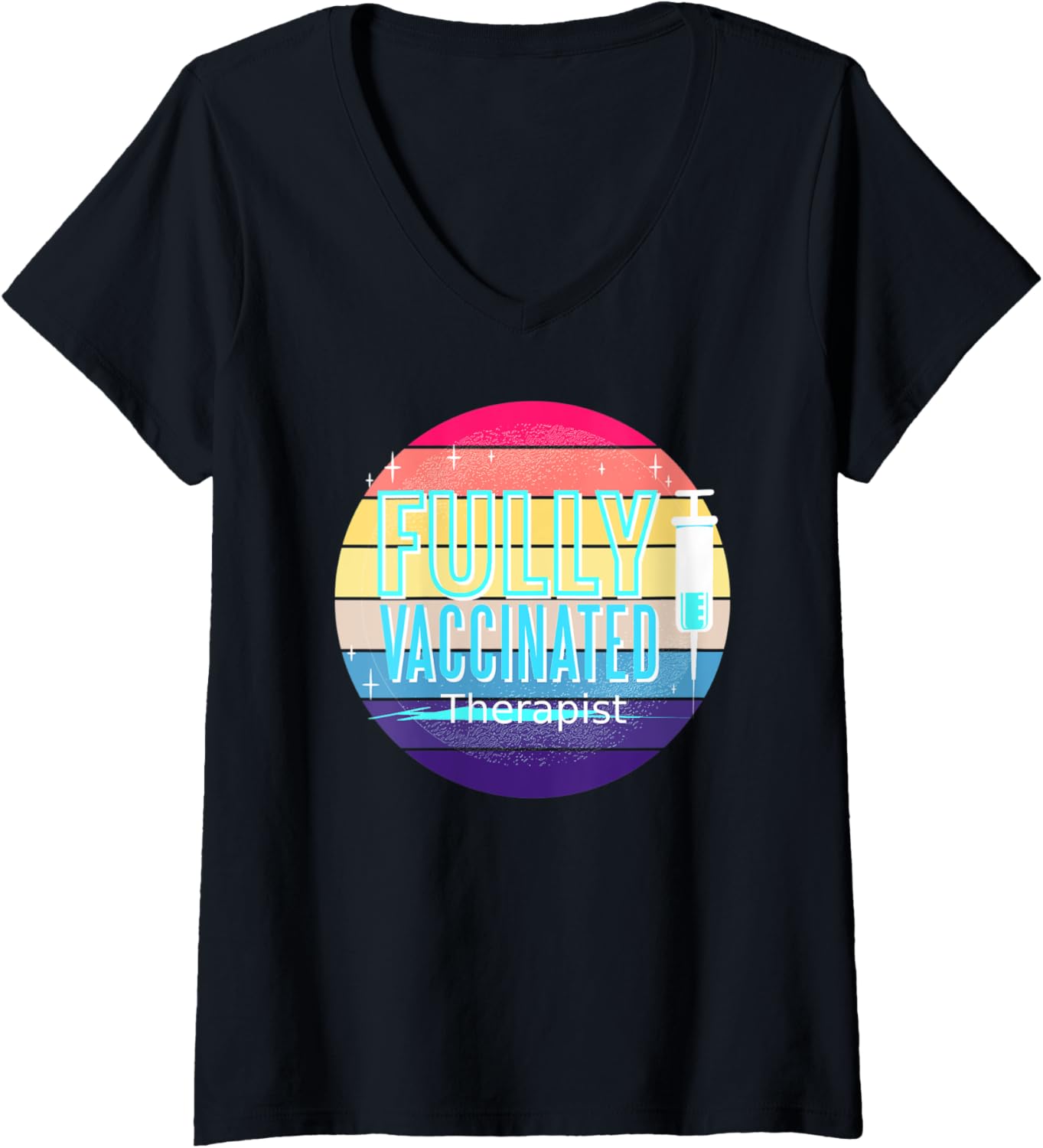 Womens Fully Vaccinated Tool-maker V-Neck Apparel | High Search Volume | Comfort Daily Wear