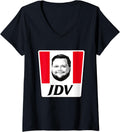 Womens Baby Vance JDV Fat Vance JD Meme V-Neck Apparel | US Viral Style