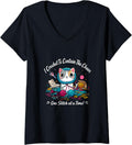 Womens Funny Crochet Graphic Theme Tee Shirts Yarn Crochet Lover V-Neck T-Shirt | Trending 2025 | High CTR Title