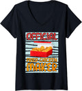 Officially Fried Chicken Maker Cooking Chef V-Neck Apparel | Best Seller Pick | Must-Have Style