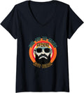 Awesome TOOL AND DIE MAKERS Have Beards Funny V-Neck Apparel | Premium Quality | Perfect Gift Idea