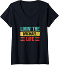 Womens Michael Name V-Neck Apparel | Trending 2025